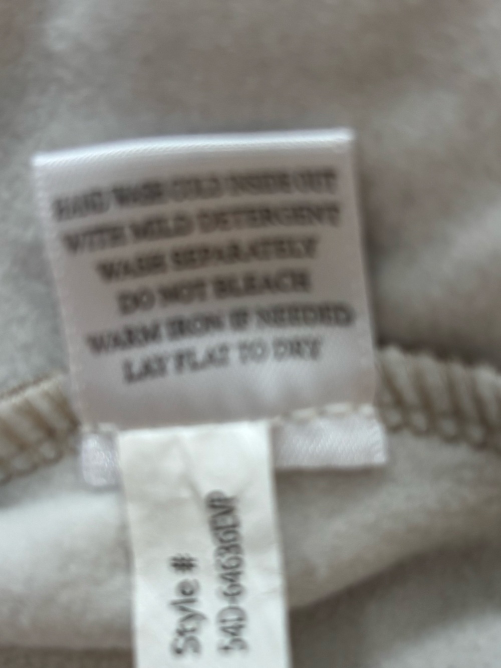 Evereve Knit Fleece Shirt Jacket in Heather Oatmeal NWOT - Picture 9 of 9